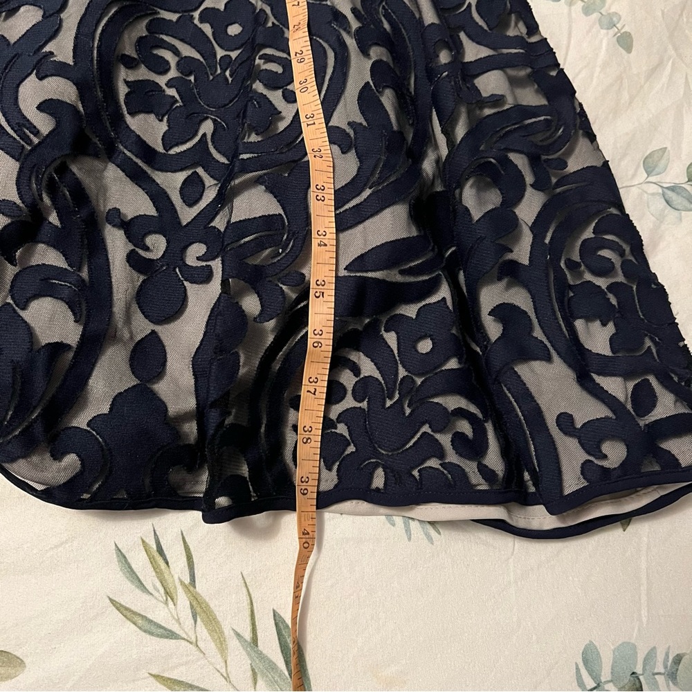 Xscape Navy Blue Formal Dress - Picture 11 of 12